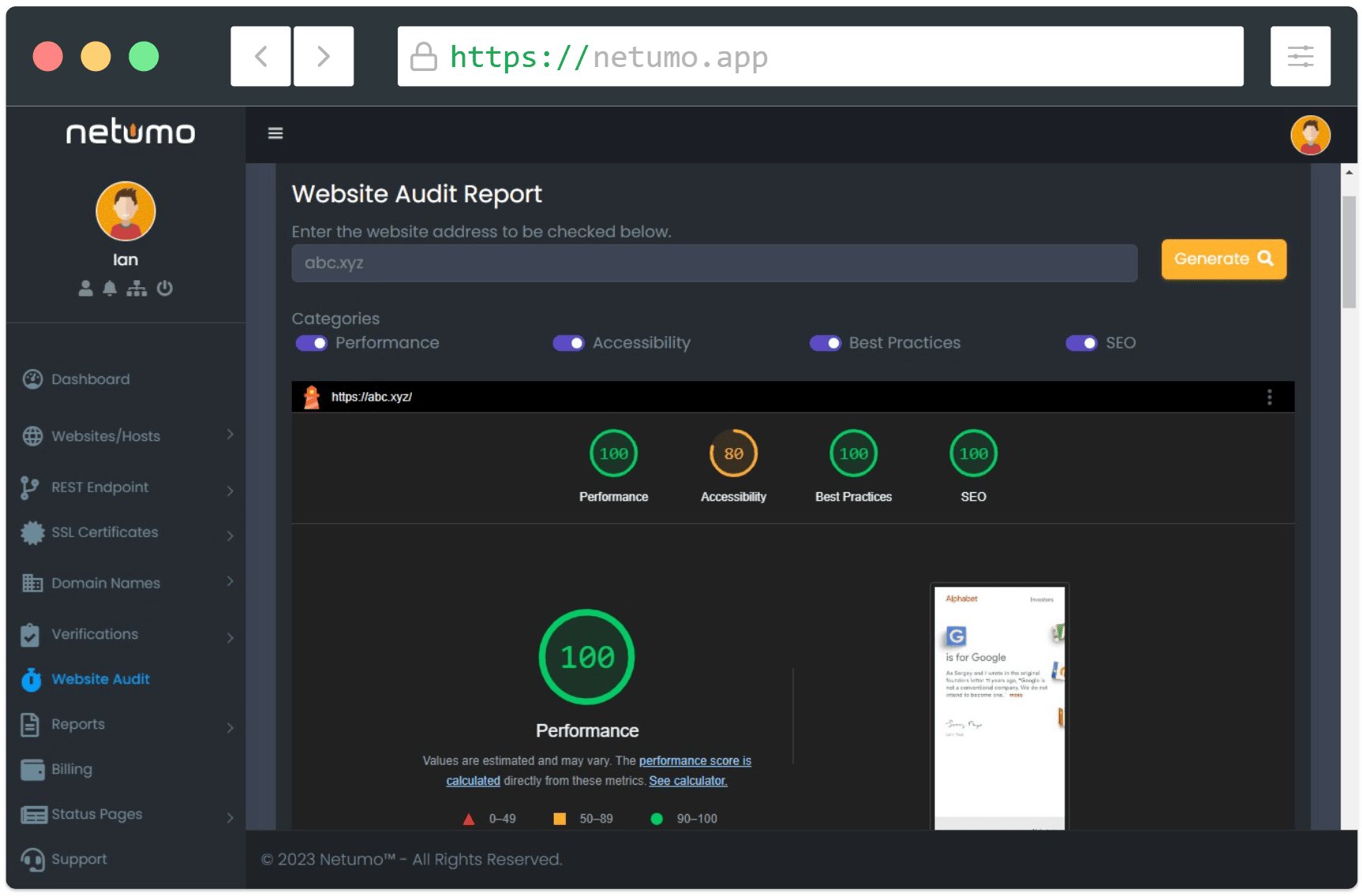 Website Audit Report