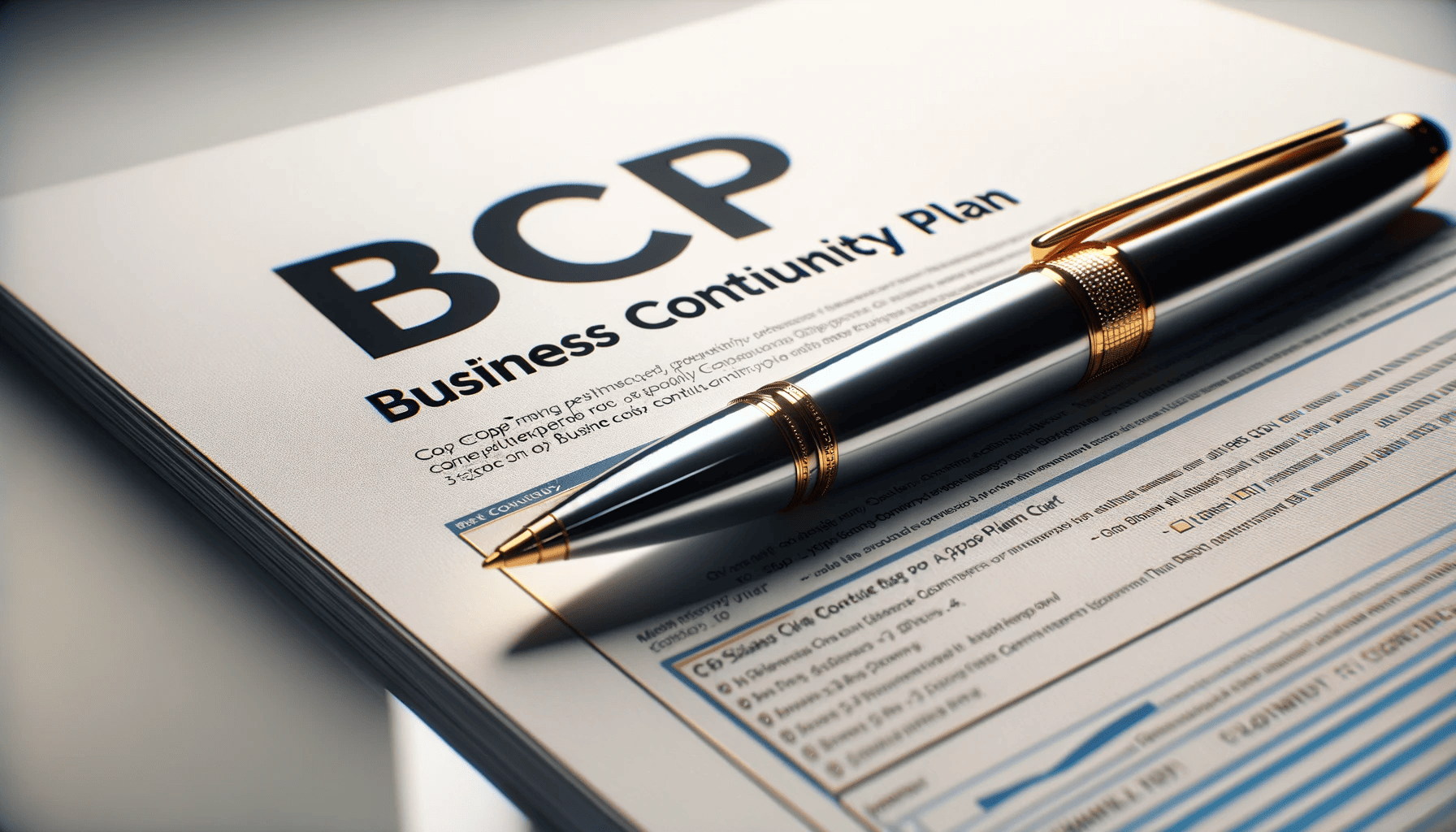 Business Continuity Planning BCP