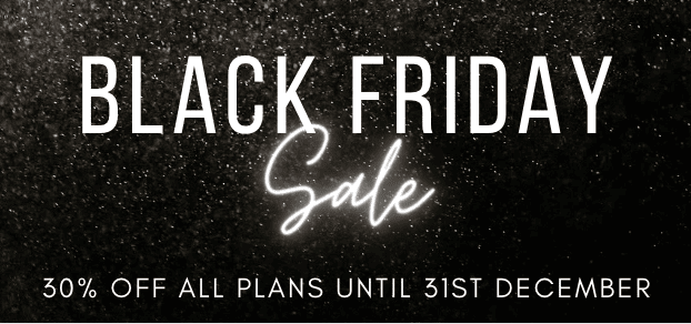 Black Friday – Cyber Monday – 30% Off on Netumo plans!